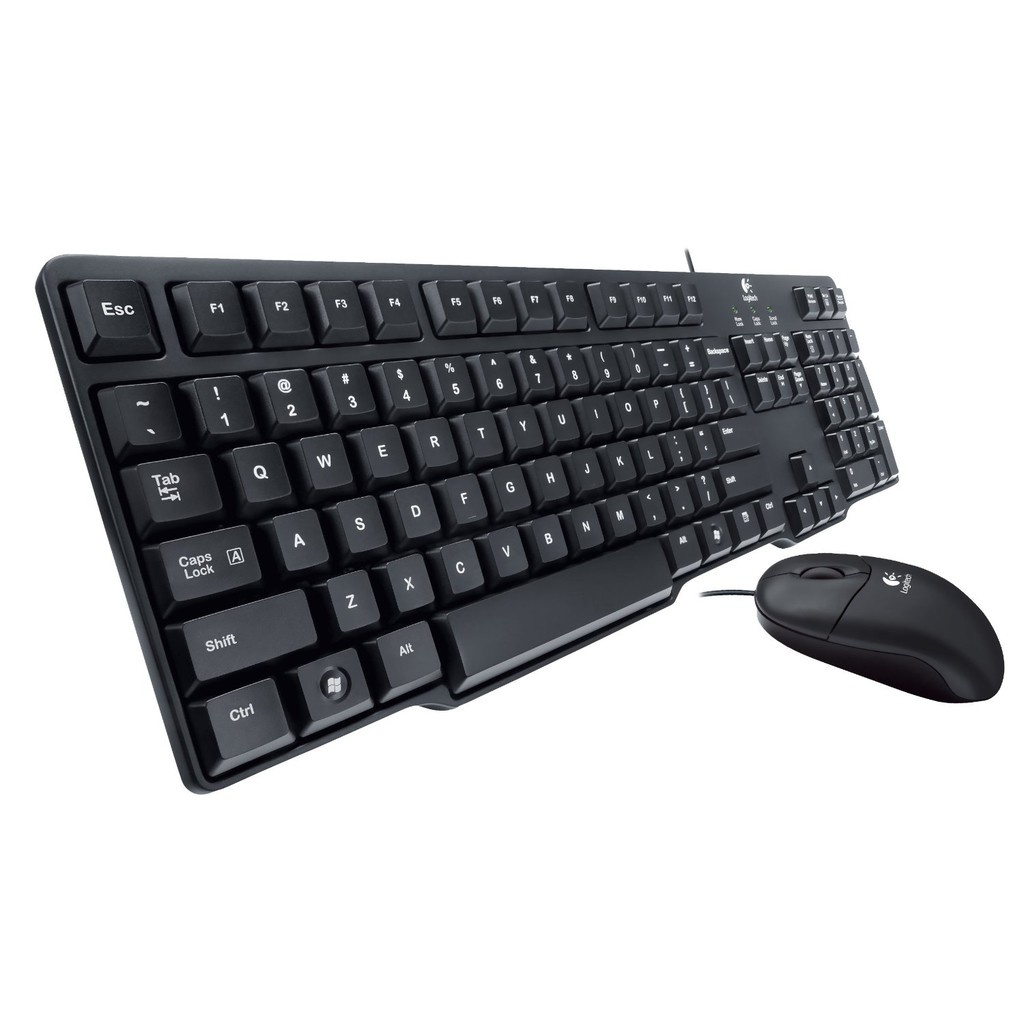 Bàn phím chuột Logitech MK200 có dây - Bảo hành 3 năm