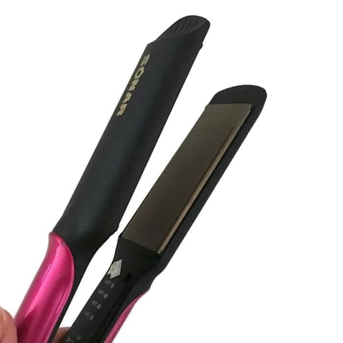 Máy Là Tóc Thẳng Sonar 826 - Dụng Cụ Là Tóc 4 Mức Chỉnh Nhiệt Bản To - Chính Hãng Bảo Hành 12 Tháng