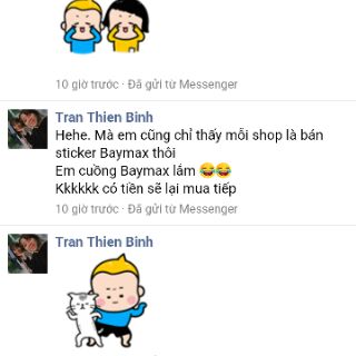 Sticker Baymax không thấm nước