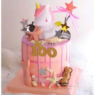 Đèn trang trí bánh kem Unicorn