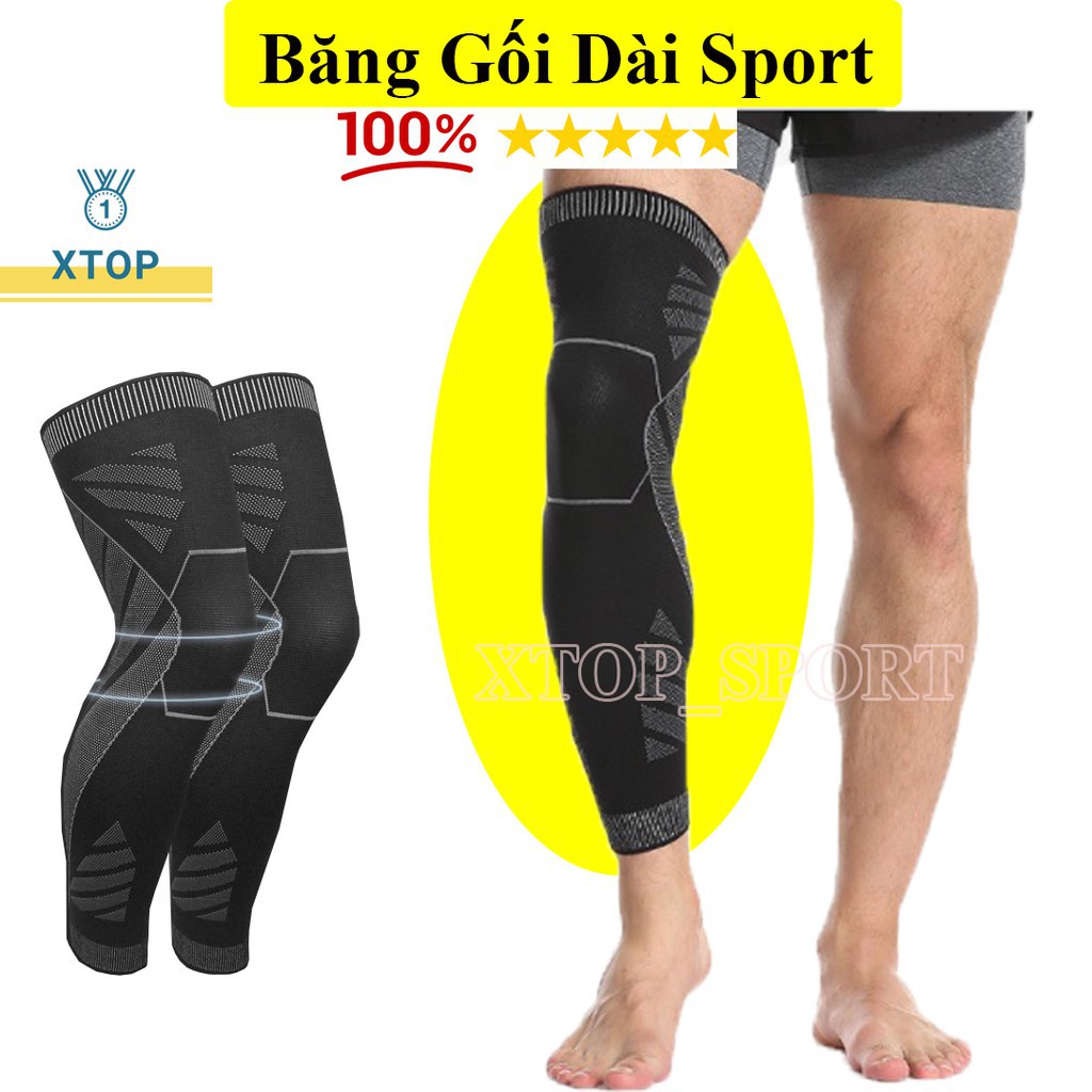 Bó gối bóng chuyền, bóng rổ. Bó đầu gối chơi thể thao bảo vệ gối giảm chấn thương tốt nhất Aolikes 7060 Hà Nội