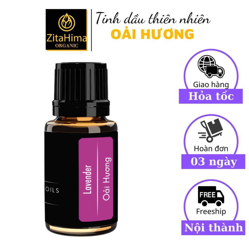 Tinh dầu Thiên Nhiên, Khử Mùi Oải Hương ZitaHima dung tích 10ml