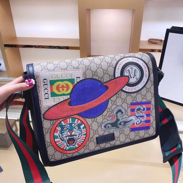 Túi đeo chéo nam đựng ipad Họa tiết hàng cao cấp