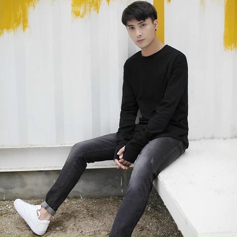 Áo Thun Dài Tay Trơn Xỏ Ngón, Áo Phông Tay Dài Thời Trang Nam Nữ. | BigBuy360 - bigbuy360.vn