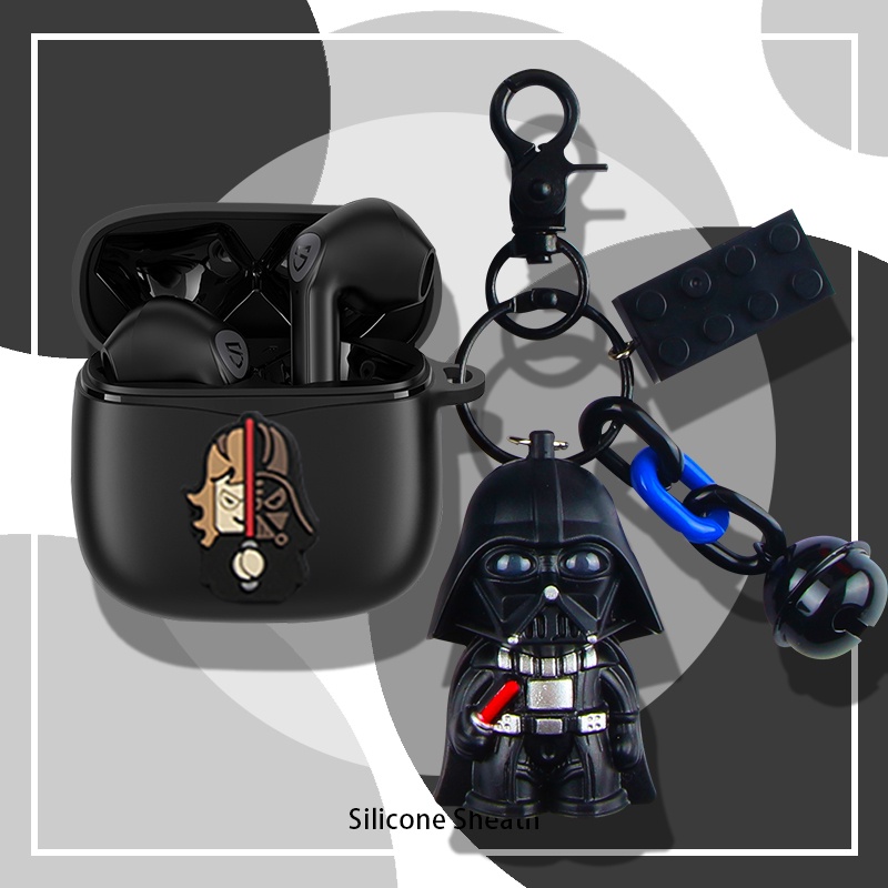 SoundPEATS Air3 Case Cartoon Snoopy Keychain Pendant SoundPeats Air3 Silicone Soft Shell Case Creative Space Astronaut Cute Dinosaur Pendant SoundPeats Air3 Headphone Case Cover Compatible with SoundPeats Air3 Cover