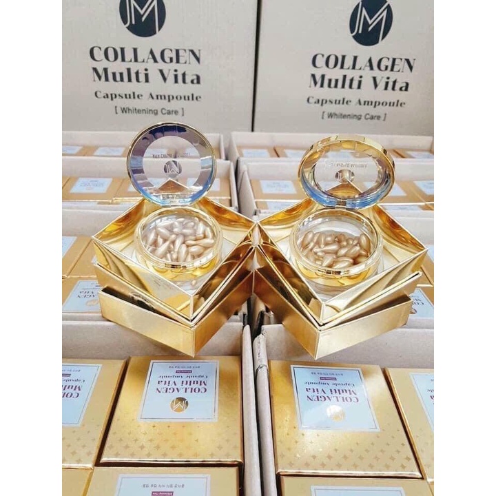 Viên Tinh chất Collagen tươi JM Multi Vita Capsule