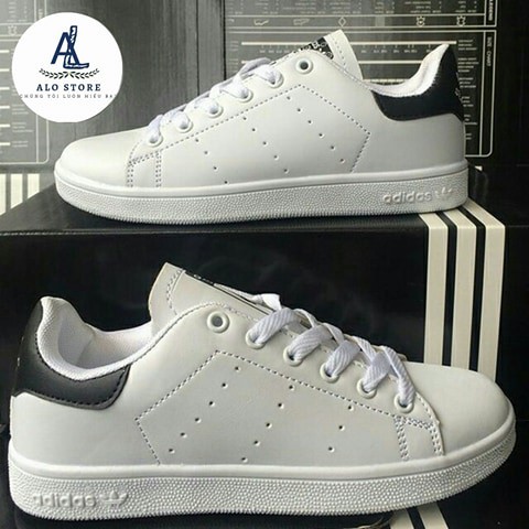 Giày Stan Smith Cao Cấ Gót Đen Giá Siêu Đẹp