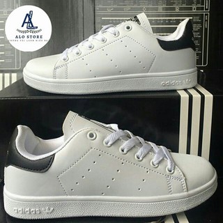 Giày stan smith cao cấ gót đen giá siêu đẹp