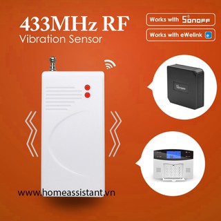 Cảm biến rung động phát sóng rf 433mhz vb01