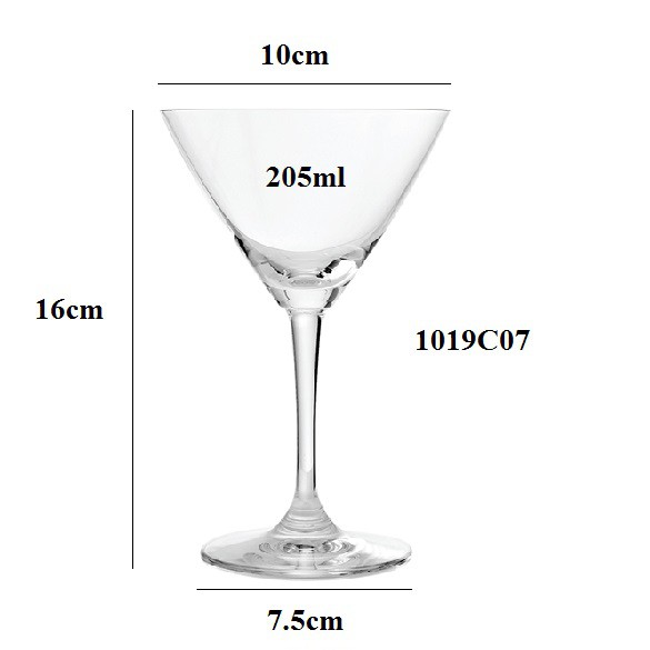 Ly Cocktail  205ml-210ml C07 chính hãng ocean