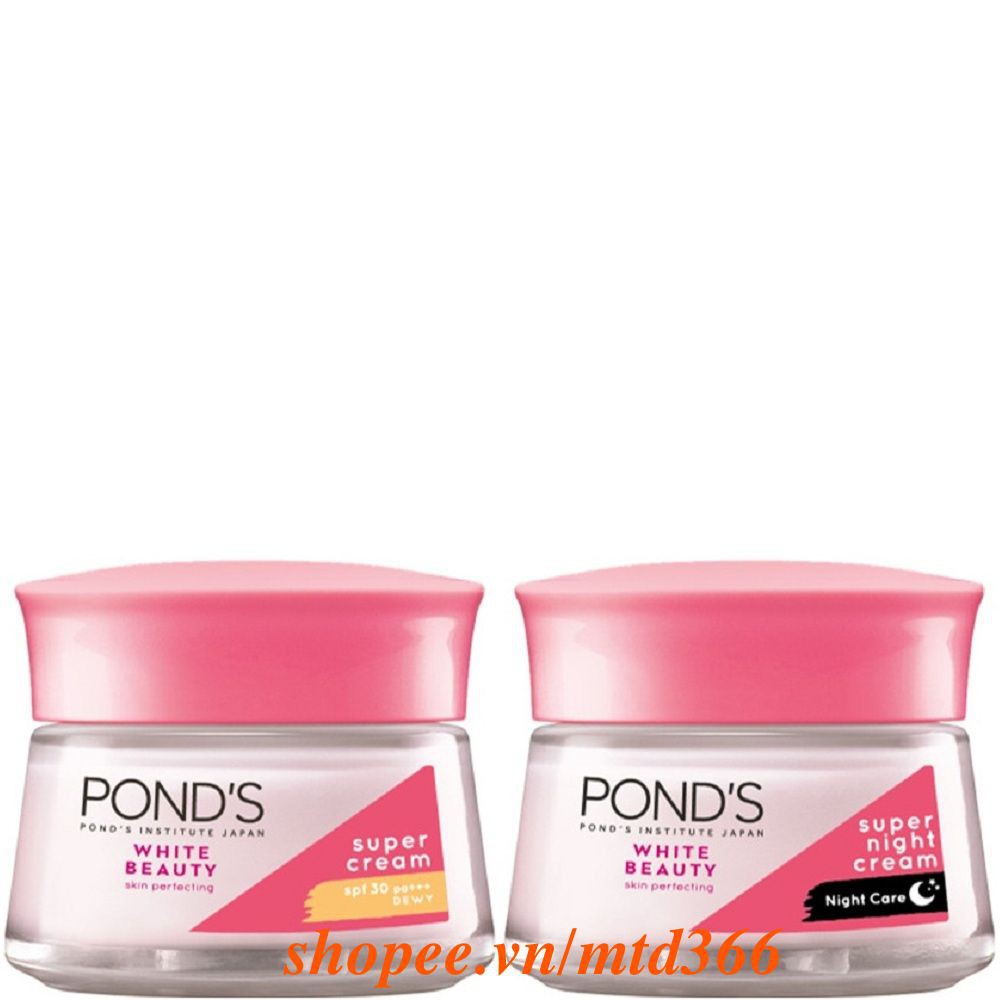 Kem Dưỡng Da 50g Ngày, Đêm Làm Trắng Hồng Rạng Rỡ Ponds W.hite Beauty