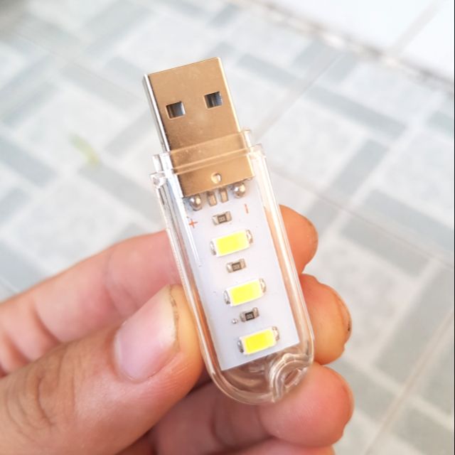 ĐÈN USB 3 BÓNG SIÊU SÁNG SIÊU TIẾT KIỆM