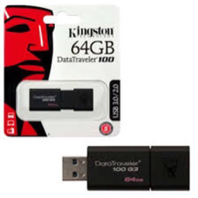 [Chính Hãng] USB 3.0 Kingston DT100 G3 16GB-64GB