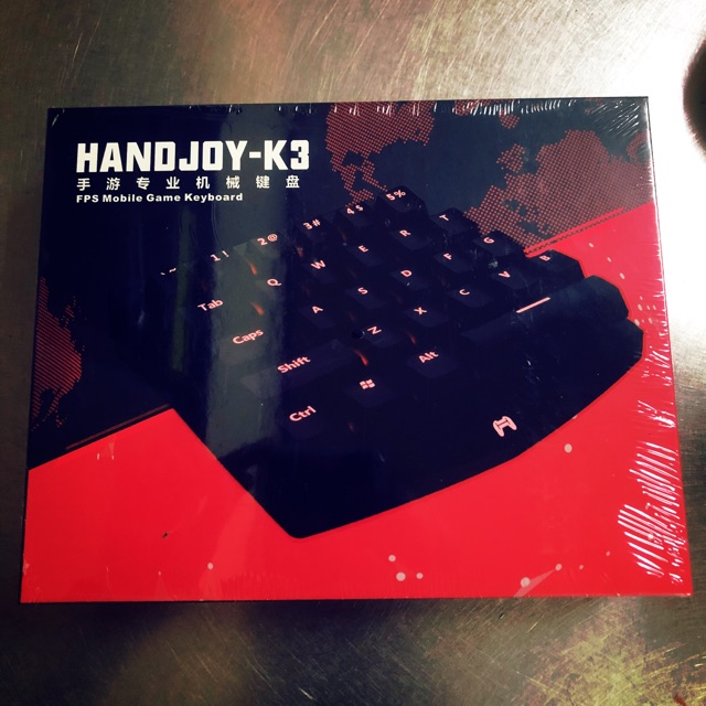 Handjoy k3. Phím cơ chơi pubg cực đã tay. Kết nối bằng blutool không phải cắm điện thoại trực tiếp n