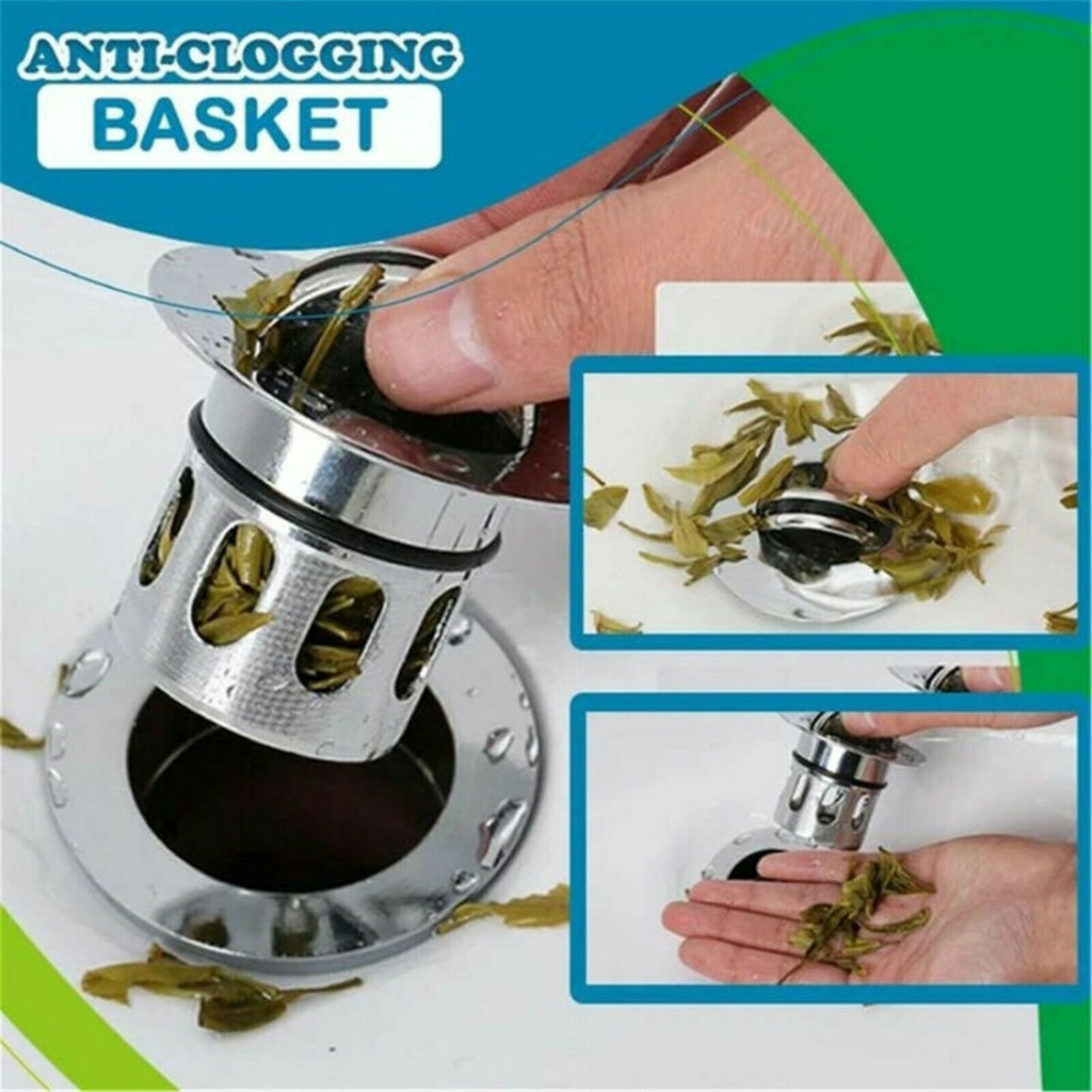 Dụng Cụ Lọc Ống Thoát Nước Bằng Thép Không Gỉ