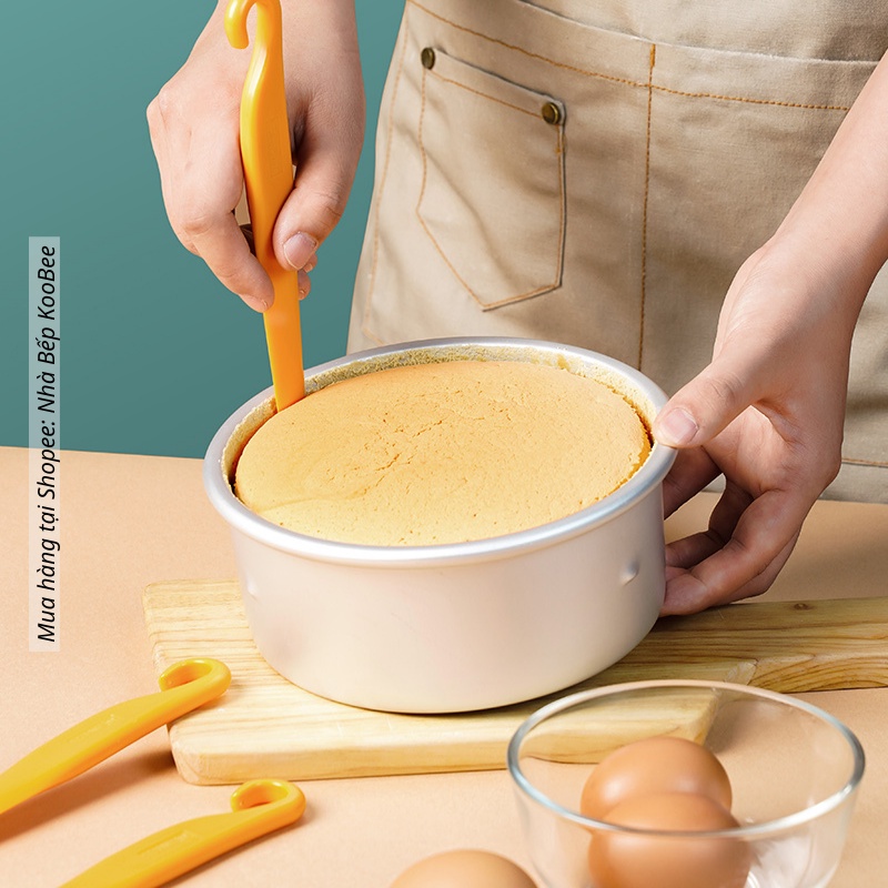 Que lấy bánh, tách bánh khỏi khuôn bằng nhựa ABS 22cm KOOBEE