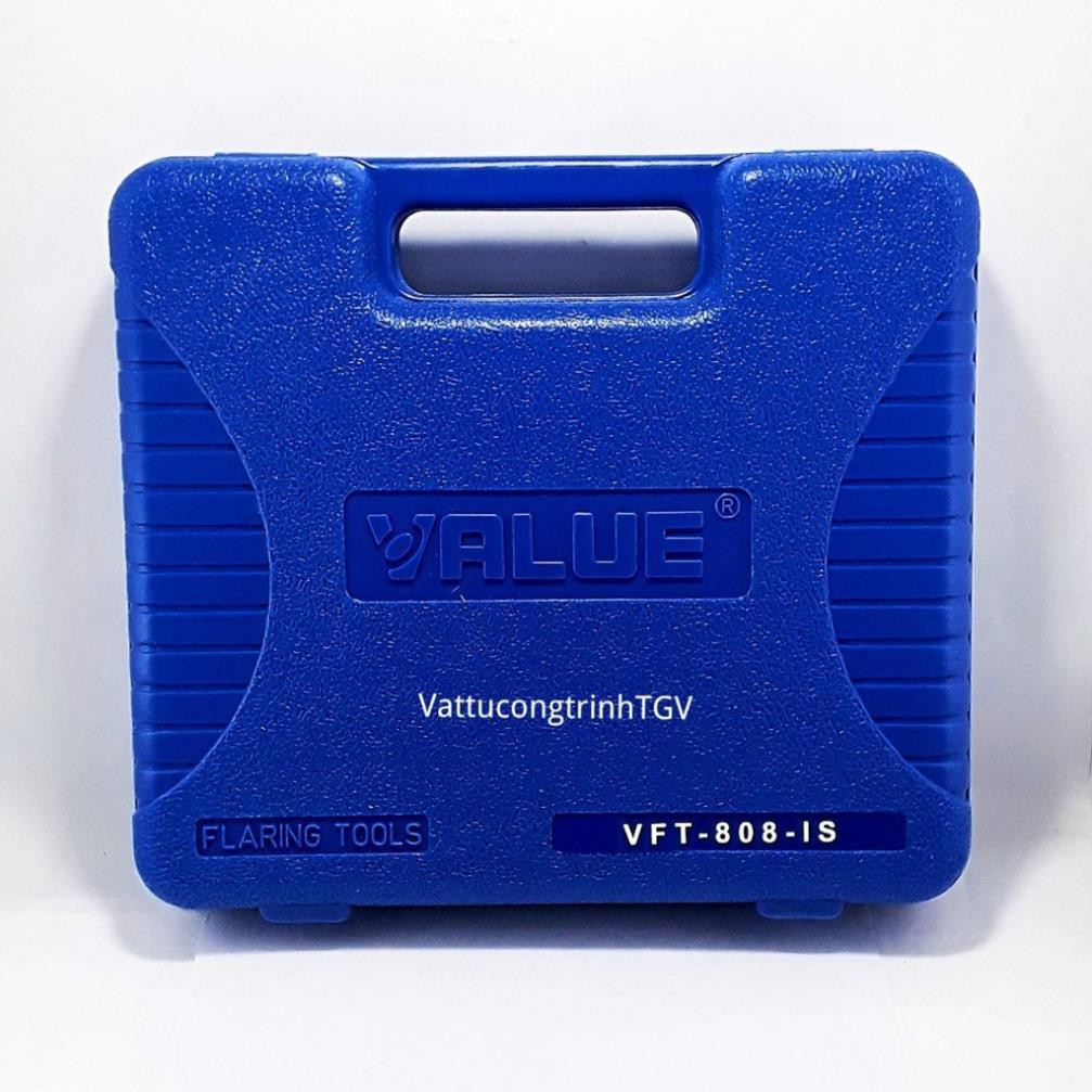 Bộ loe ống đồng lệch tâm có dao 1 kẹp VALUE VFT-808-IS