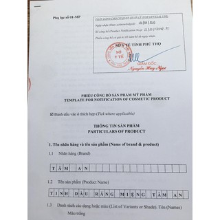 (CHÍNH HÃNG) TINH DẦU RĂNG MIỆNG TÂM AN