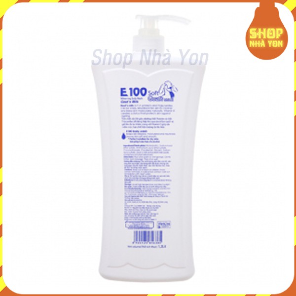 Sữa tắm sữa dê E100 1200ml