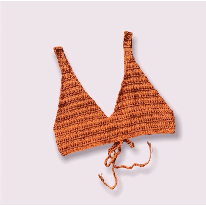 Áo bra len handmade ☘️FREESHIP☘️