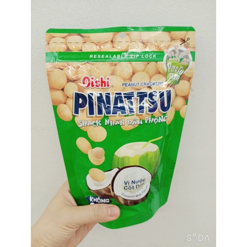 [SP siêu hot!!! Oishi]Đậu phộng Pinatsu gói lớn 95g,