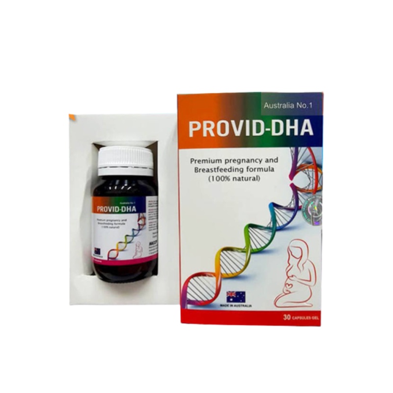 Vitamin cho bà bầu PROVID DHA 30 viên phụ nữ có thai mang thai cho con bú NHẬP KHẨU CHÍNH HÃNG ÚC