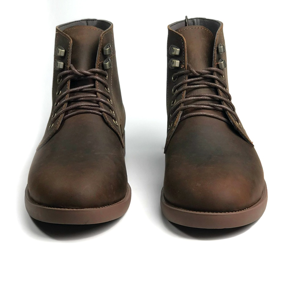 Giày cao cổ nam MAD Desert Plain Iron Boots Brown da bò sáp ngựa điên cao cấp chính hãng giá rẻ nhất hà nội