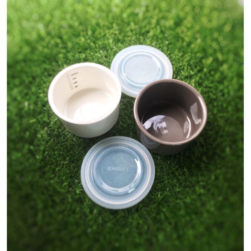 HŨ SỨ CÓ NẮP BLUEMAMA 250ML NỘI ĐỊA HÀN