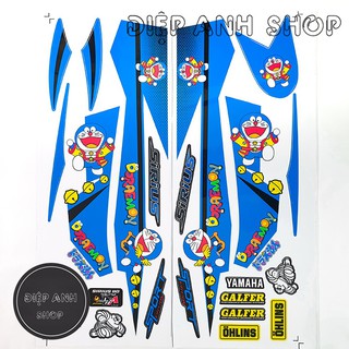 Tem sirius doraemon màu xanh - tem sirius chế