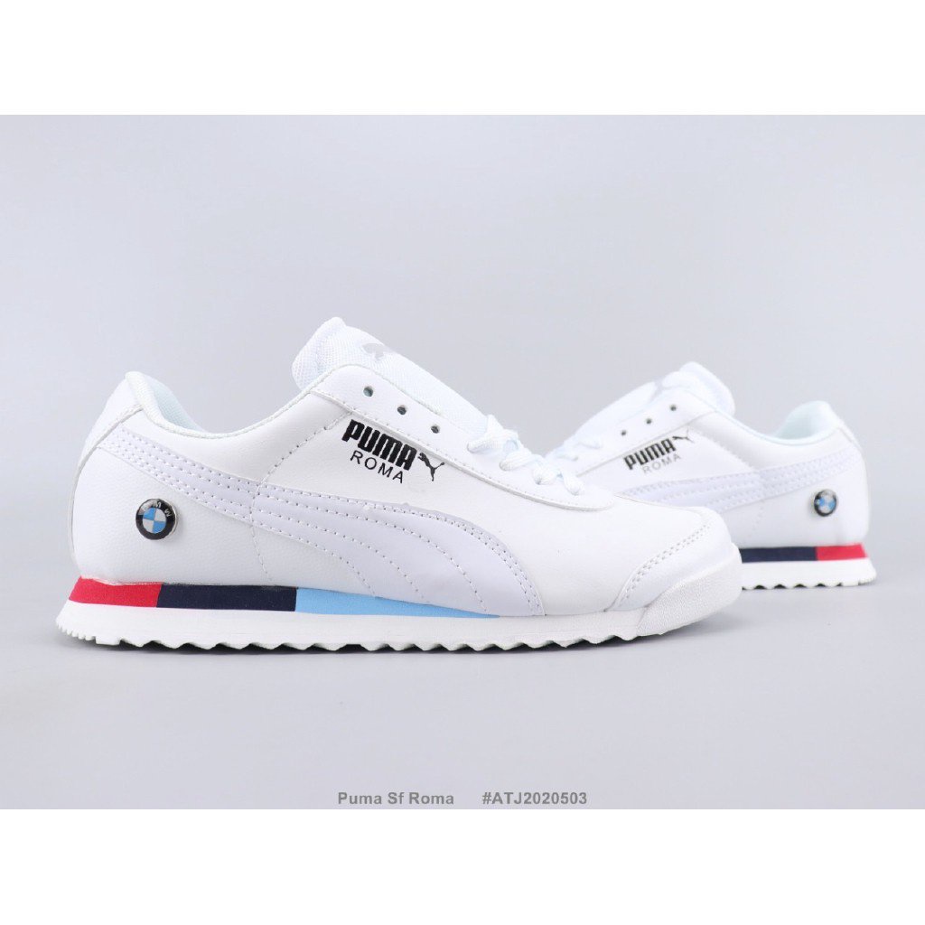 Puma Sf Roma Phiên Bản Giới Hạn Đồng Thương Hiệu BMW Giày Chạy Bộ Puma Giày Thể Thao Phân Phối Chính Hãng Những Người Yêu Thích Giày Của Nam Giới Giày Nữ Thời Trang Hoang Dã L2Z1