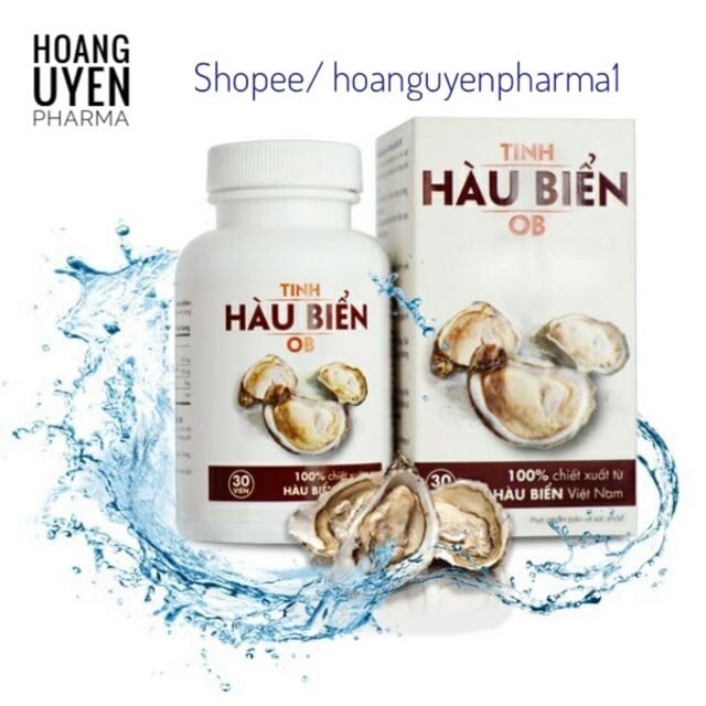 Tinh Hàu biển Ob - lọ 30 viên
