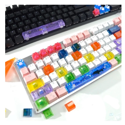Khuôn silicon tự làm bàn phím Tương Thích Với bàn phím Cherry MX Cơ Chơi Game