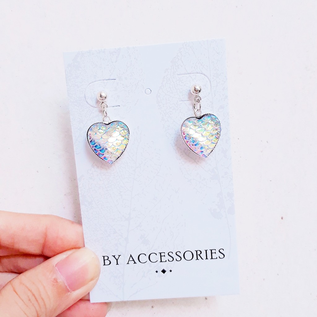 Bông tai vảy cá lấp lánh cực xinh