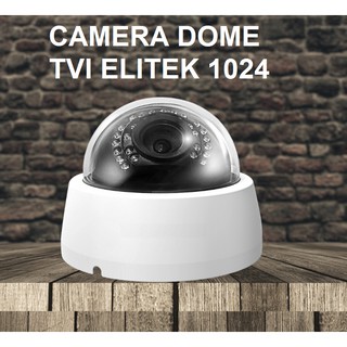 Mua Camera Dome 24 LED Hồng Ngoại Elitek 1024 Chuẩn TVI Độ Phân Giải 1.3MP