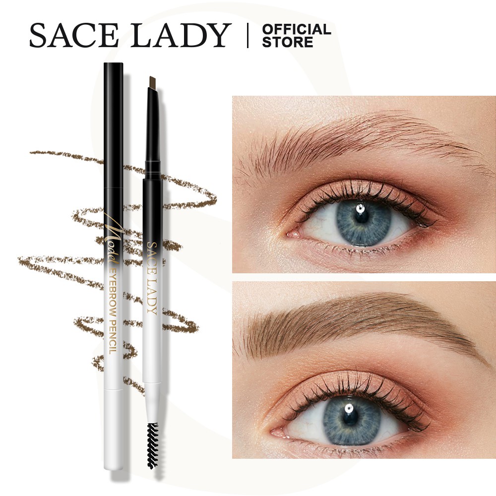 Chì Kẻ Mày SACE LADY Đầu Tam Giác 2 Đầu Lâu Trôi 4 Màu Lựa Chọn 0.12G/0.001OZ | BigBuy360 - bigbuy360.vn