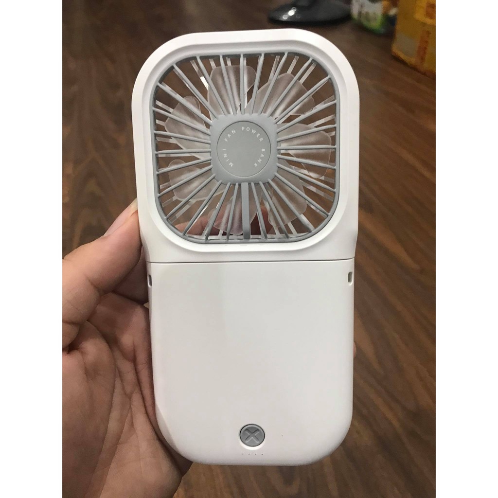 QUẠT MINI HALTER FOLDING FAN CỔNG SẠC USB TIỆN LỢI ĐỒNG THỜI SẠC PIN - ĐEO CỔ - GẬP GỌN BỎ TÚI | BigBuy360 - bigbuy360.vn