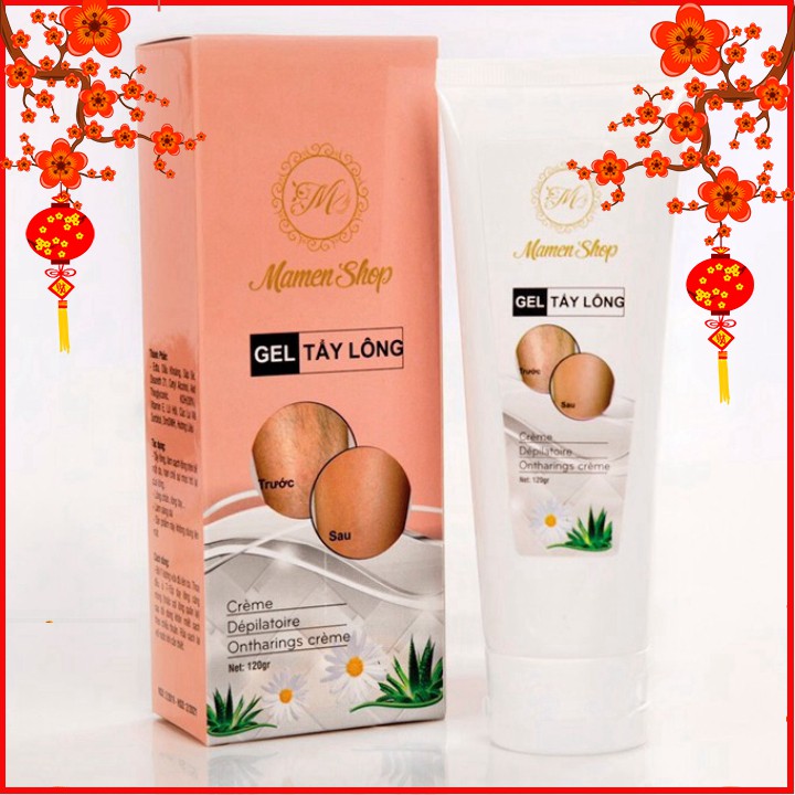 [ Xả Kho ] Kem Tẩy Lông Vĩnh Viễn Mamen Shop 120 ml - Kem Tẩy Lông Nách, Lông Chân Tay nhanh gọn, hiệu quả