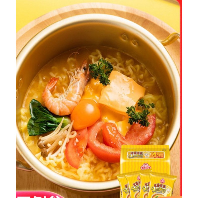 Mì phomai thơm mềm - Ottogi cheese ramen Hàn Quốc 🇰🇷