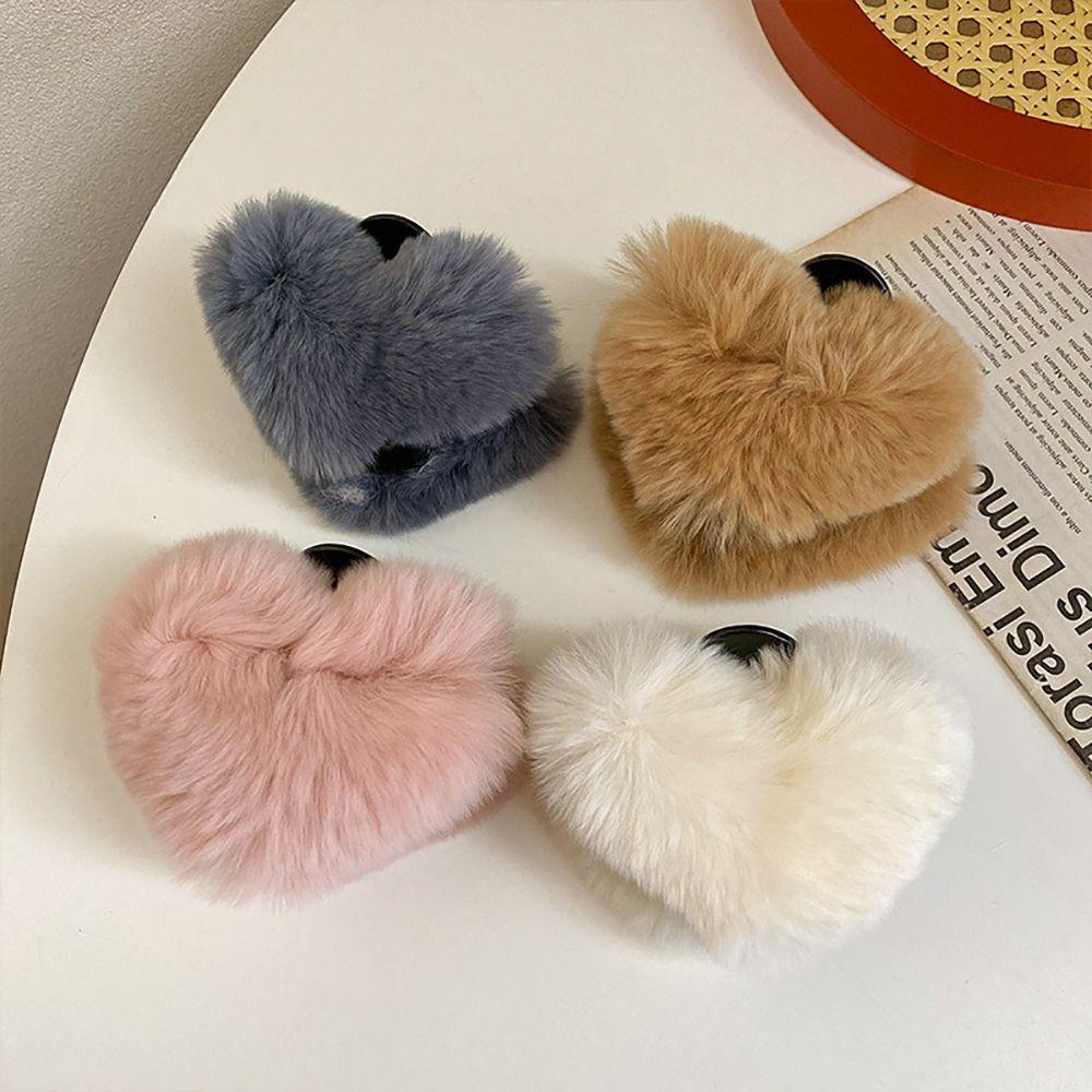 Kẹp Tóc Đuôi Ngựa Hình Trái Tim Dễ Thương Cho Nữ