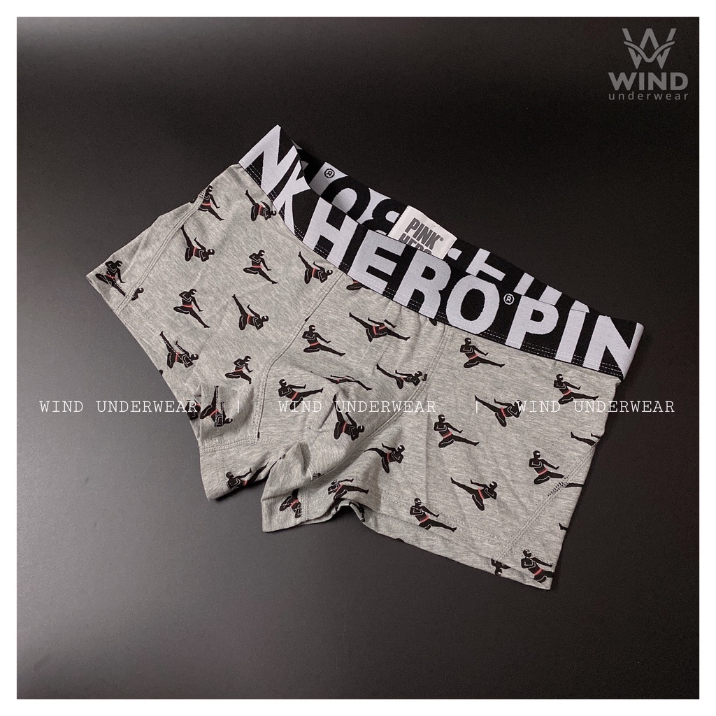 Quần sịp đùi cao cấp chất cotton đẹp thích hợp cho việc vận động mạnh và chơi thể thao TIEM PINK HERO 03