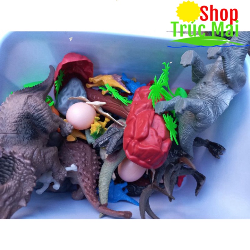 Bộ đồ chơi mô hình công viên khủng long cho trẻ em - Đồ chơi mô hình các loài khủng long cho bé trai bé gái