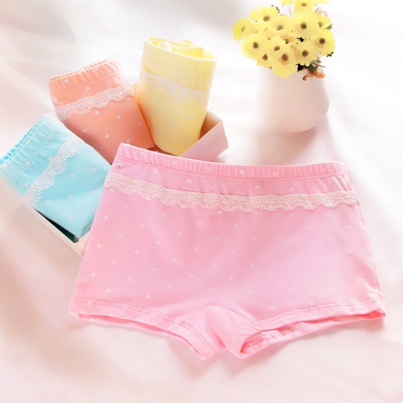 Quần chip đùi 1set 4cái 4màu mã G048