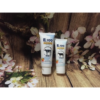 Sữa rửa mặt E100 Sữa bò tươi Dưỡng trắng