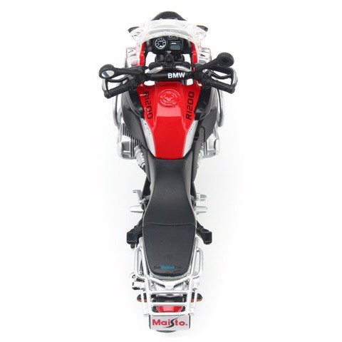 Mô hình mô tô BMW R1200GS 1:12 Maisto Red