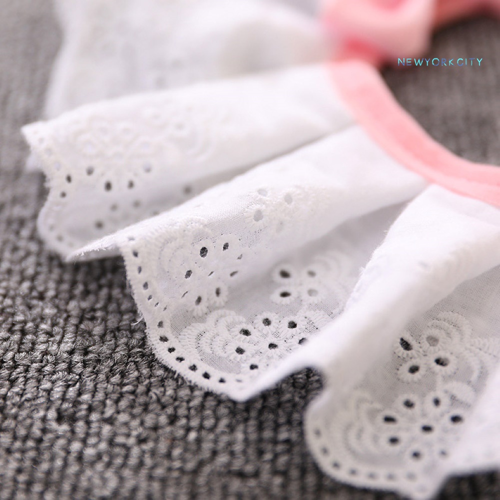 Vòng Cổ Yếm Đính Chuông Và Hoa Cho Thú Cưng