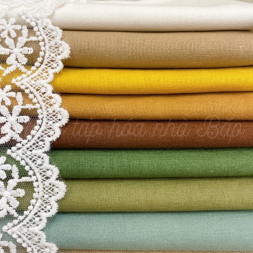 [Bảng 1/2] Vải Linen Loại Dày Mịn Đẹp 2 Kích Thước 50x70cm Và 70x100cm