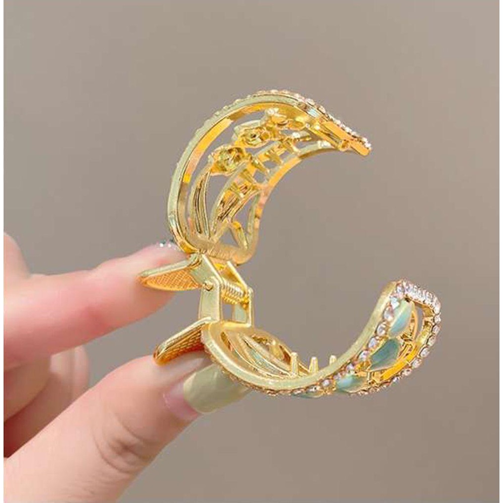 Kẹp Tóc Kim Loại Hình Hoa Tulip Thanh Lịch Cho Nữ