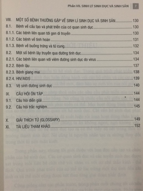 Sách - Giải phẫu sinh lí người qua hình ảnh Phần VII: Sinh lí sinh dục và sinh sản
