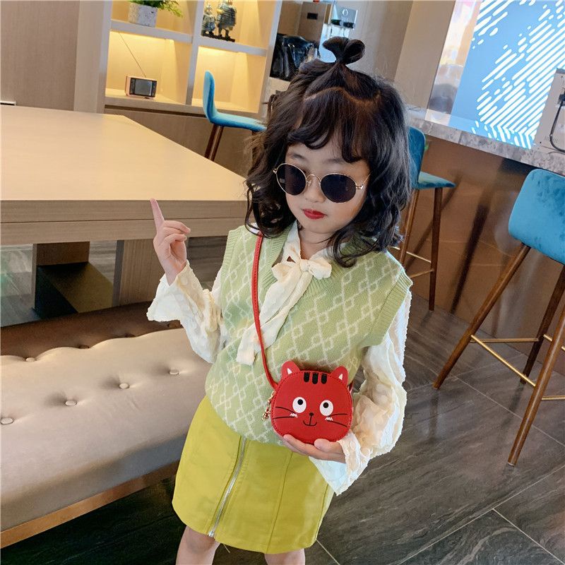 Hàng Mới Về Mới Ba Lô Hình Mèo Con Dễ Thương Cho Bé Gái