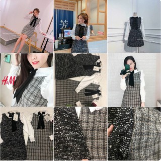 [FREESHIP_ĐƠN_99K] (HS) VÁY DẠ PHỐI SƠ MI - StoreVav